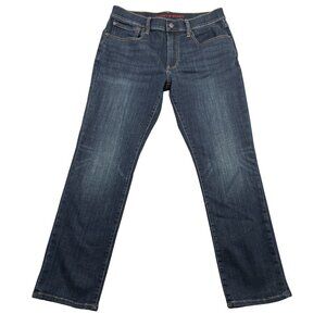 Lucky Brand 223 Jeans Mens 31x30 Blue Dark Wash Straight Leg Mid Rise Denim